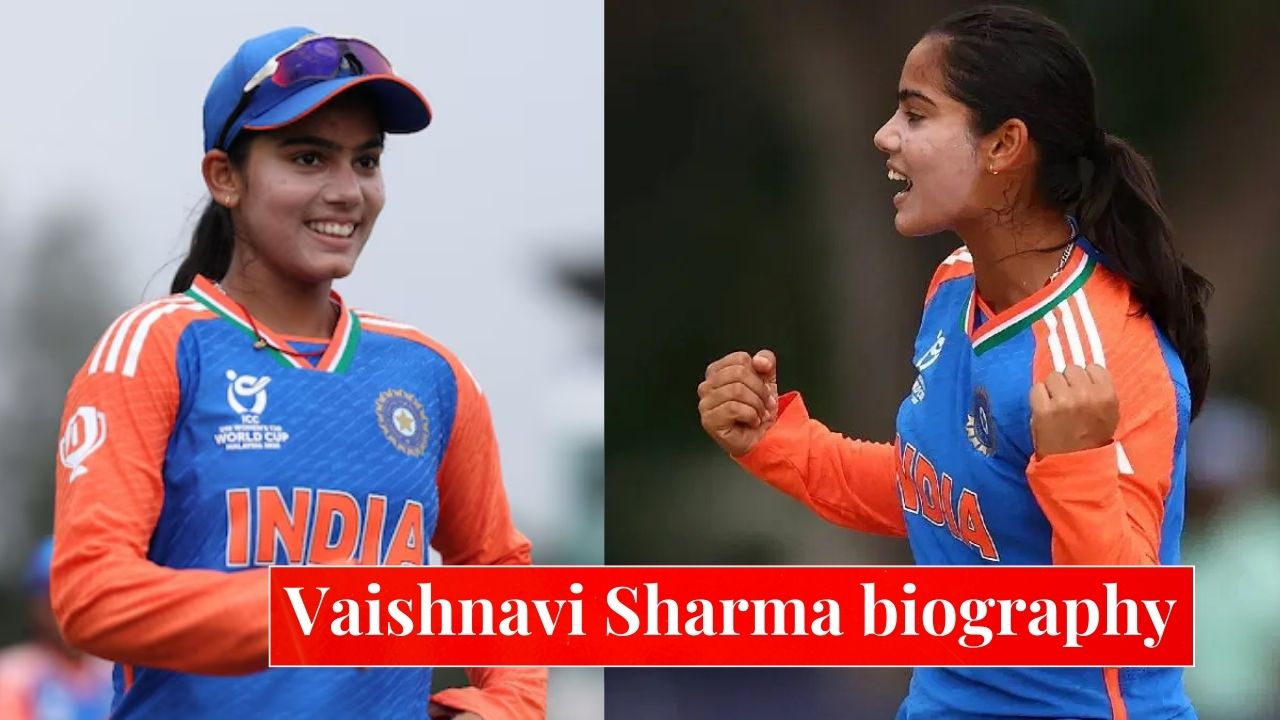 Vaishnavi Sharma biography in hindi - भारत की नई स्पिन क्वीन ने रचा इतिहास, जानिए इनका क्रिकेट करियर